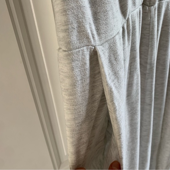 HATCH COLLECTION The Nurse-To-Errands Jumpsuit Light Gray (Missing Tie) | XS - Picture 5 of 6